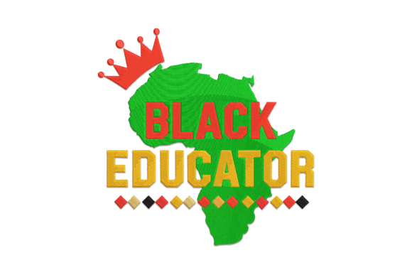 Black Educator Embroidery Design Review for Seasonal Products