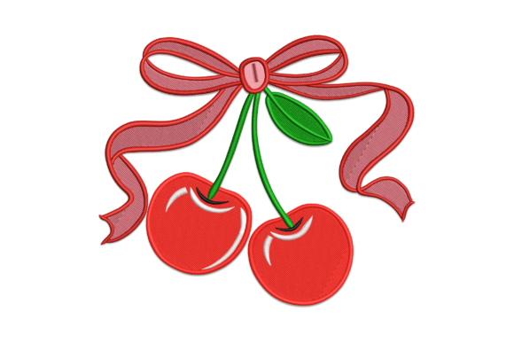 Cherries Valentine Embroidery Design Review