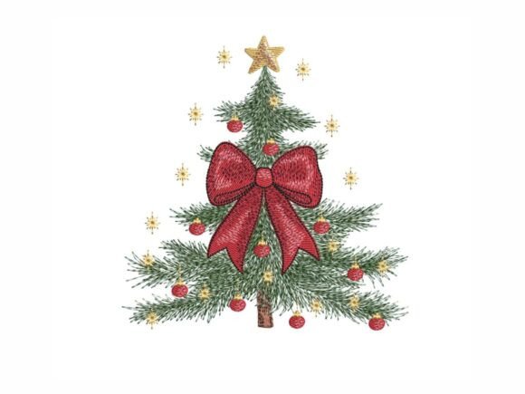 Coquette Red Bow Christmas Tree Review for Apparel Projects