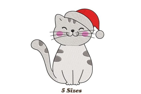 Cute Cat Christmas Embroidery Review for Real Projects
