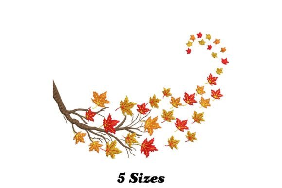 Delightful Autumn Branch Review for Apparel Projects