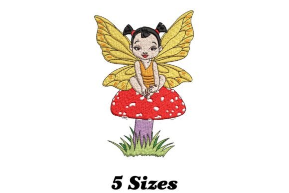 Enchanting Fairy on Mushroom: A Design Review for Small Business Use