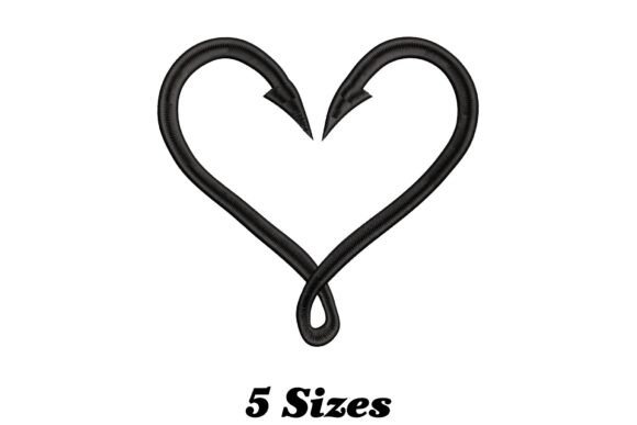 Fishing Hook Heart Embroidery Review: A Whimsical Touch for Handmade Gifts