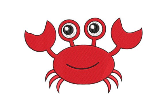 Funny Crab Embroidery Design Review for Craft Fairs and Handmade Markets