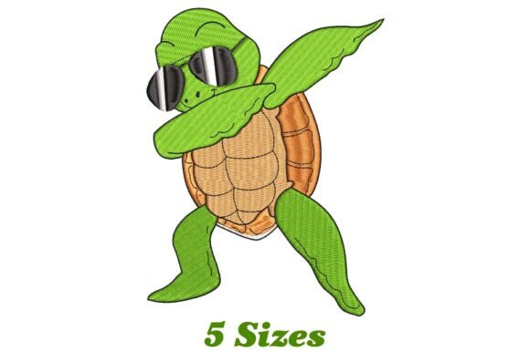 Funny Dabbing Sea Turtle Review for Apparel Projects