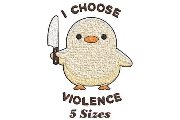 Funny Duck Embroidery Design Review for Boutique Sweatshirts