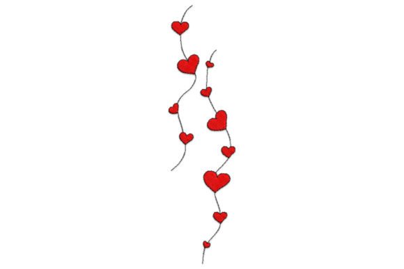 Heart Strings Embroidery Design Review for Boutique Sweatshirts
