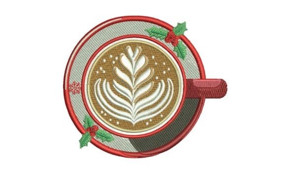 Holiday Latte Art Embroidery Design Review
