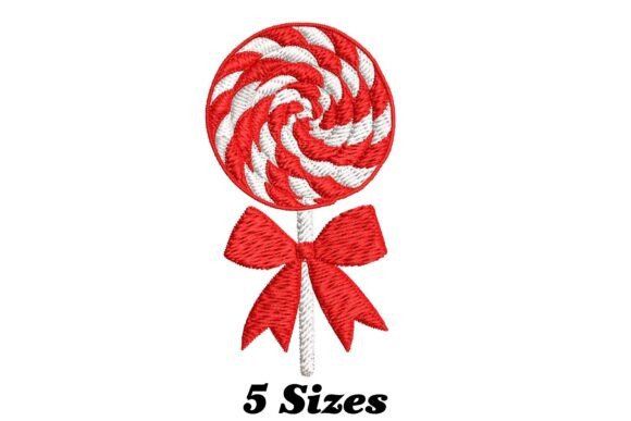 Red Candy Cane Christmas Embroidery Design Review