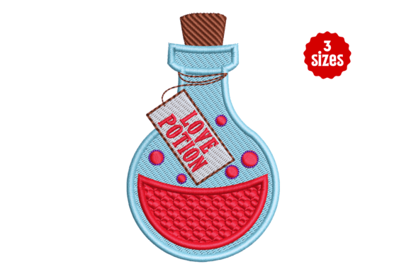 Valentines Day Love Potion Embroidery Design Review