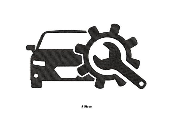 Vintage Car Repair Embroidery Design Review
